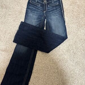 Ariat Women's Dark Blue Boot Cut Jeans